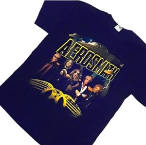 Aerosmith Global Warming Tour Band Tee Sz Large